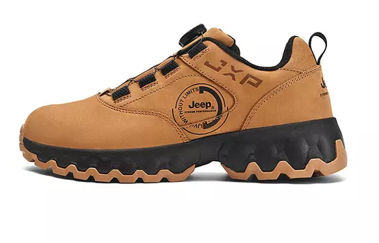 Обувь для активного отдыха на открытом воздухе для мужчин с низким верхом цвета верблюжий Jeep