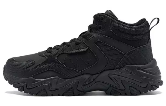 Обувь для активного отдыха на открытом воздухе Мужская с высоким верхом, черная Xtep