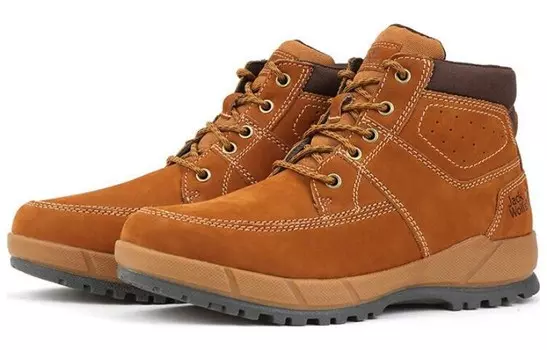 Обувь для активного отдыха на открытом воздухе, мужская, с высоким верхом, коричневого цвета Jack Wolfskin
