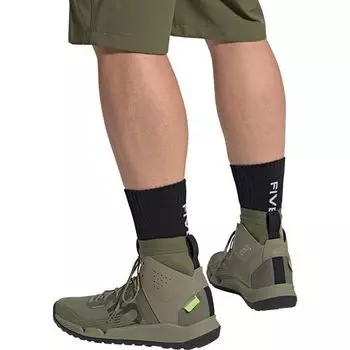 Обувь для горного велосипеда Trailcross Mid Pro мужская Five Ten, цвет Orbit Green/Core Black/Pulse Lime