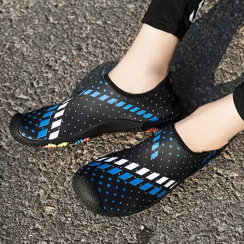 Обувь для ходьбы по реке SBART, мягкая обувь для босиком, обувь для водных лыж, модная обувь для фитнеса 189 Baotou, черный, синий 35-46