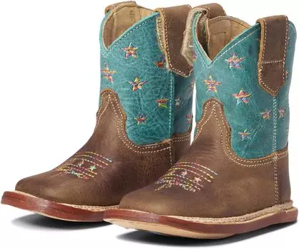 Обувь для малышей Cowbaby Stars Roper, коричневый