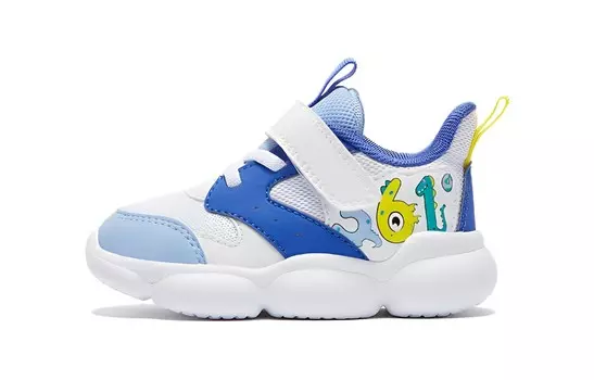 Обувь для малышей, кроссовки 361°Kids, белый/синий