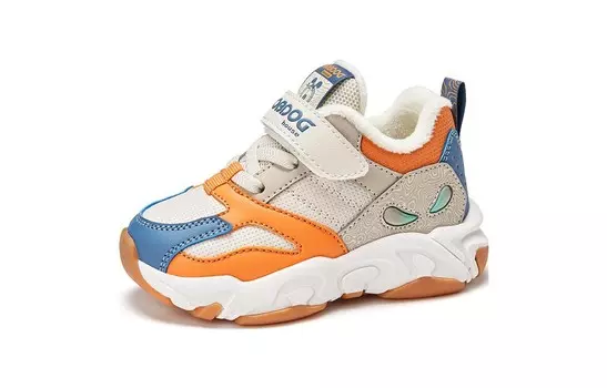 Обувь для малышей, кроссовки Bobdog House, темно-синий/оранжевый