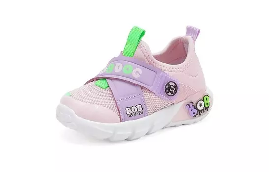 Обувь для малышей, кроссовки Bobdog, светло-розовый/сиреневый/фиолетовый