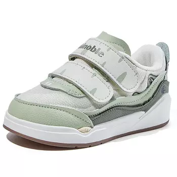 Обувь для малышей, кроссовки Ginoble, цвет Light Blue / Dark Gray / Metallic Green / Brown