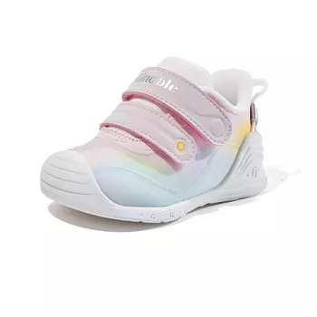 Обувь для малышей, кроссовки Ginoble, цвет Purple/pink/light green