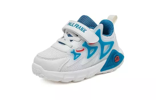 Обувь для малышей, кроссовки Paul Frank, цвет Milky white/lake blue