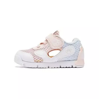 Обувь для малышей, кроссовки Qiaodan, цвет Cloud pink/tulle blue