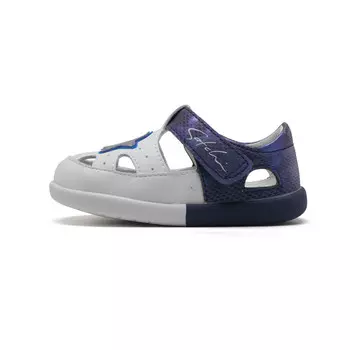 Обувь для малышей, кроссовки Satchi, белый/синий