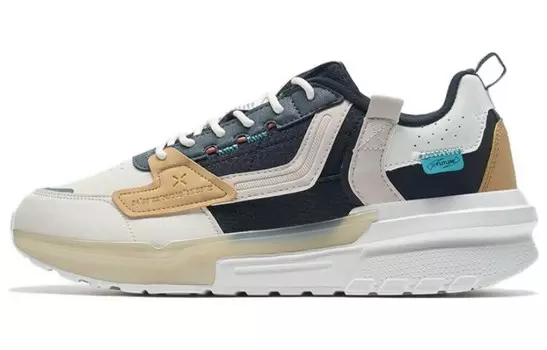 Обувь для образа жизни Мужская низкая белая черная коричневая Xtep