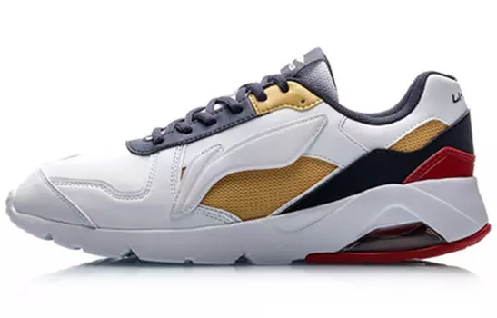 Обувь для образа жизни Мужская низкая белая Lining