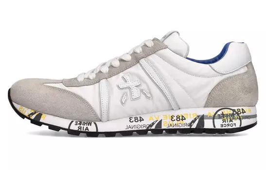 Обувь для образа жизни Мужская низкая белая Premiata