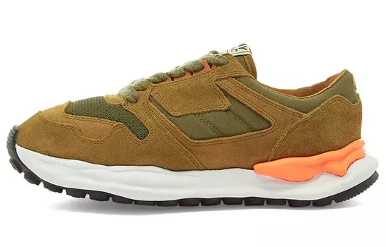 Обувь для образа жизни Мужская низкая Хаки Mihara Yasuhiro