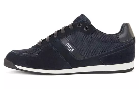Обувь для образа жизни Мужская низкая темно-синяя Hugo Boss
