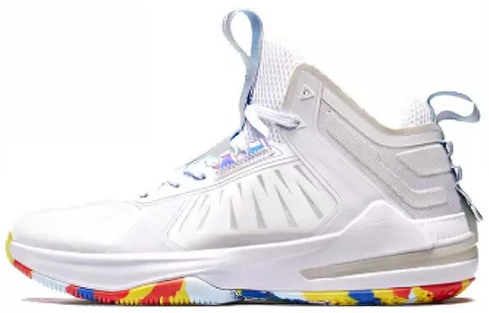 Обувь для образа жизни Мужская с высоким берцем Белого цвета Xtep