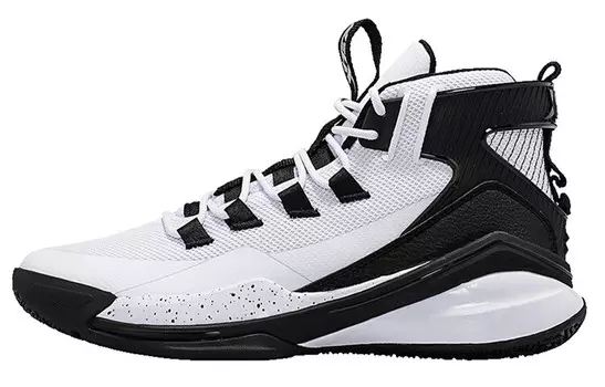 Обувь для образа жизни Мужская с высоким берцем Белая/Черная Xtep