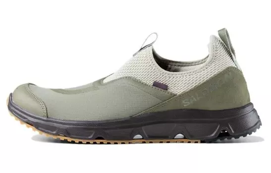 Обувь для образа жизни унисекс с низким верхом зеленая Salomon