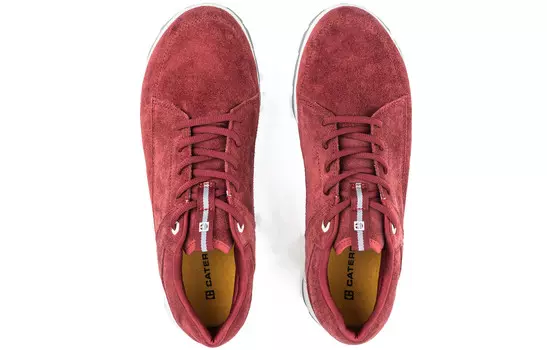 Обувь для образа жизни унисекс с низким верхом красного цвета Cat