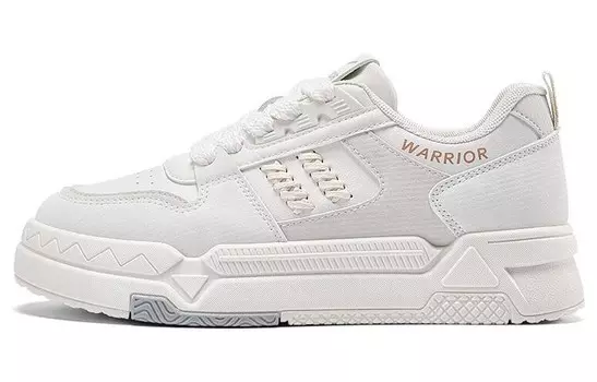 Обувь для образа жизни унисекс с низким верхом белого цвета Warrior