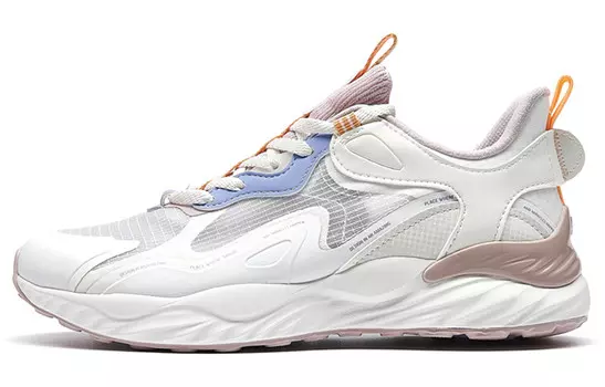 Обувь для образа жизни, женская, низкая, белая/розовая Xtep