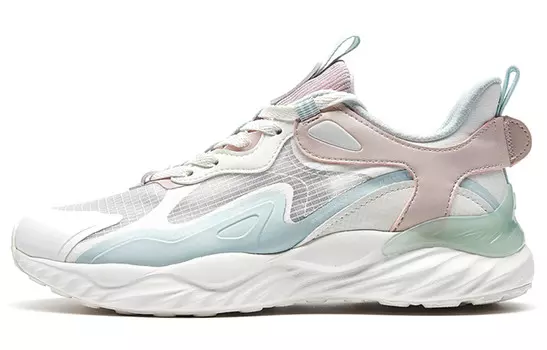 Обувь для образа жизни, женская, низкая, белая/красная Xtep