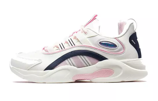 Обувь для образа жизни, женская, низкая, белая/красная Xtep