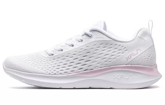 Обувь для образа жизни, женская, низкая, белая/розовая Xtep