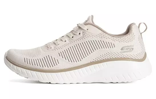 Обувь для образа жизни, женская, низкая, белая/розовая Skechers
