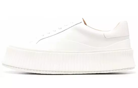 Обувь для образа жизни Женская низкая белая Jil Sander