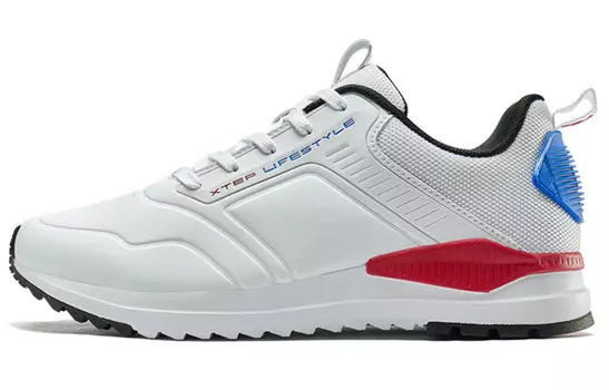 Обувь для образа жизни, женская, низкая, белая/красная Xtep