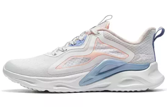 Обувь для образа жизни, женская, низкая, белая/розовая Xtep