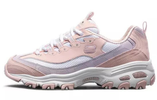 Обувь для образа жизни, женская, низкая, белая/розовая Skechers