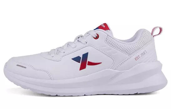 Обувь для образа жизни, женская, низкая, белая/красная Xtep