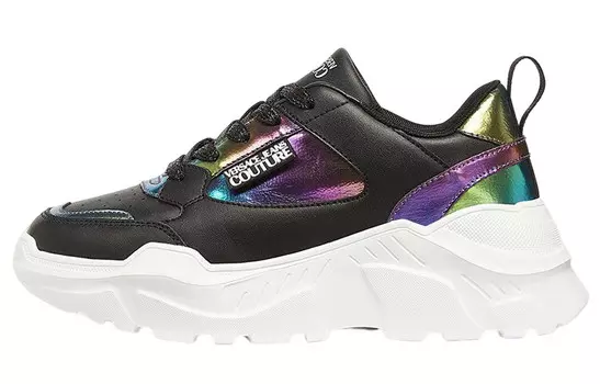 Обувь для образа жизни Женская низкая черная Versace Jeans