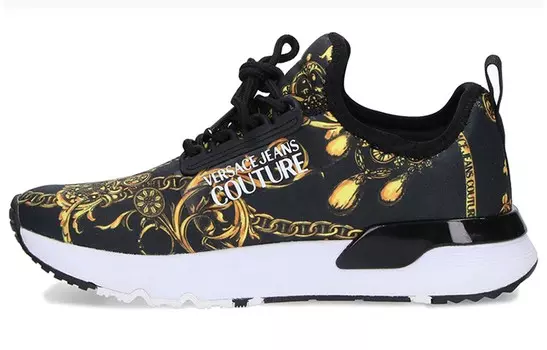 Обувь для образа жизни Женская низкая черная Versace Jeans