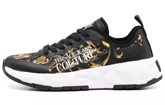 Обувь для образа жизни Женская низкая черная Versace Jeans