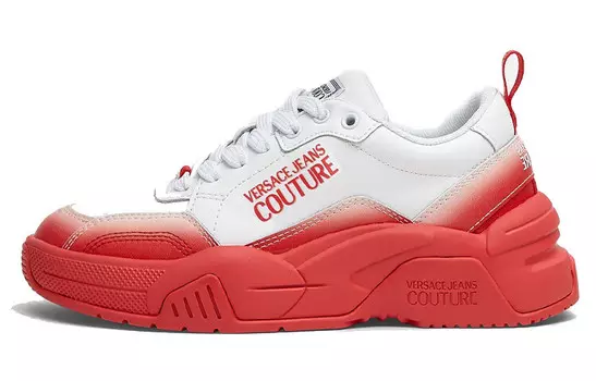 Обувь для образа жизни Женская низкая Красная Versace Jeans