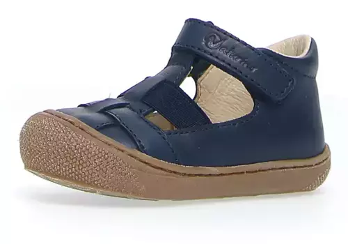 Обувь для обучения ходьбе Naturino "NATURINO LANGEN", с дополнительной резинкой, застежкой-липучкой, синий