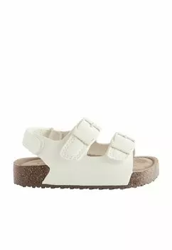 Обувь для первого шага CUSHIONED FOOTBED DOUBLE BUCKLE TOUCH Next, цвет cream