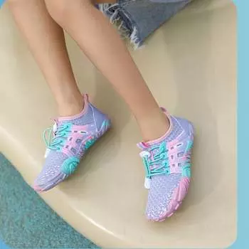 Обувь для плавания Shark Bart (SBART) ddmao, обувь для отдыха на открытом воздухе, обувь для фитнеса, фиолетовый yn2388 26-38