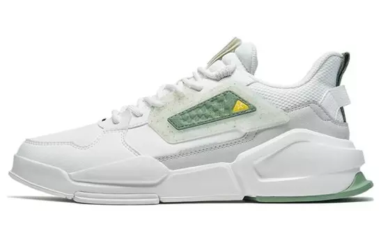 Обувь для повседневной носки, мужская, с низким верхом, парусная, белая/светлая пеньковая, серая/зеленая Xtep