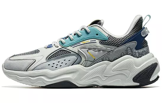 Обувь для повседневной носки Мужская с низким верхом Белый Dew Grey / Dark Cold Gray Erke