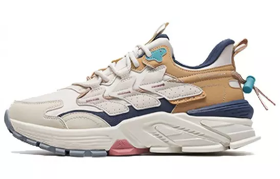 Обувь для повседневной носки Мужская с низким верхом Чайно-белый/коричневато-серый Xtep