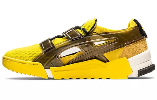 Обувь для повседневной носки унисекс с низким верхом желтая Onitsuka Tiger