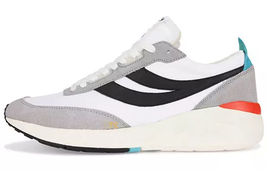 Обувь для повседневной носки унисекс с низким верхом белого цвета Superga