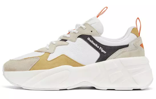 Обувь для повседневной носки унисекс с низким верхом верблюжий/белый Onitsuka Tiger