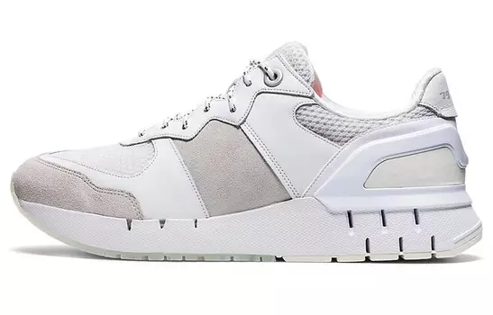 Обувь для повседневной носки унисекс с низким верхом серая/белая Onitsuka Tiger