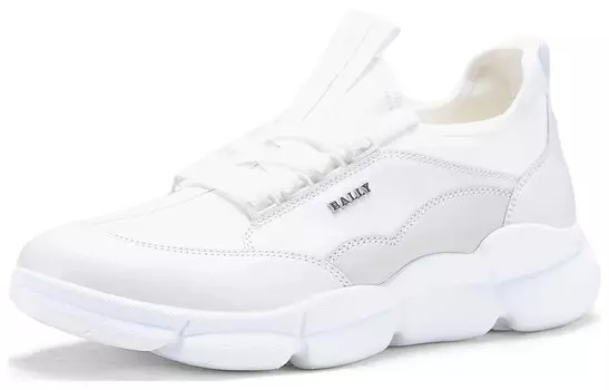 Обувь для повседневной носки унисекс с низким верхом белого цвета Bally