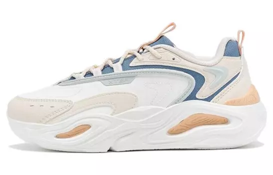 Обувь для повседневной носки Женская низкая белая/коричневая/синяя Xtep